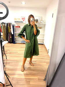 Sleeve Shirt Dress (more colors available)