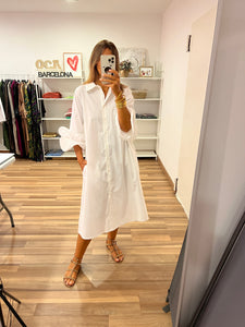 Vestido Camisero Manga (más colores disponibles)